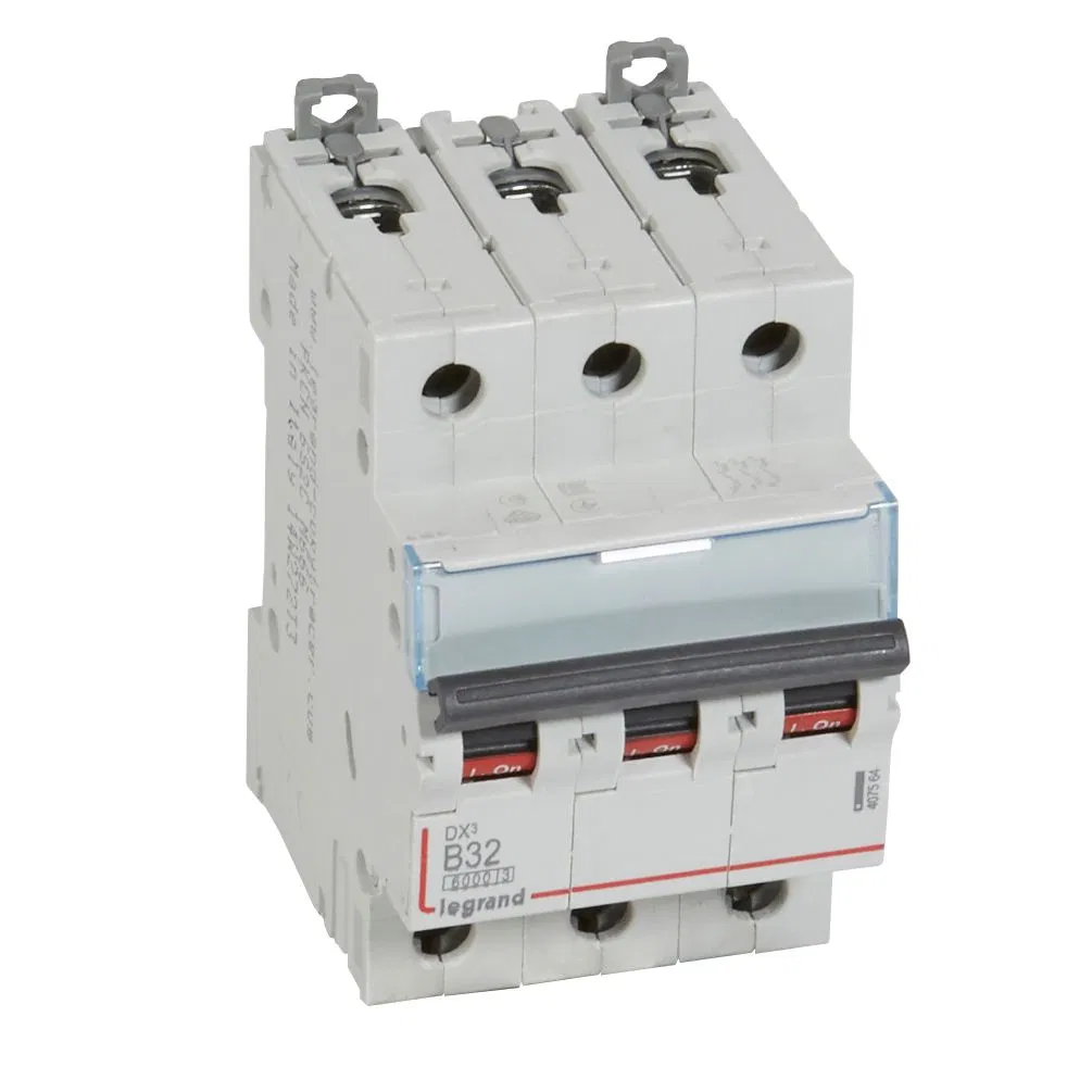 Авт.выкл.DX3 3П B32A 6000/10kA 407564 Legrand