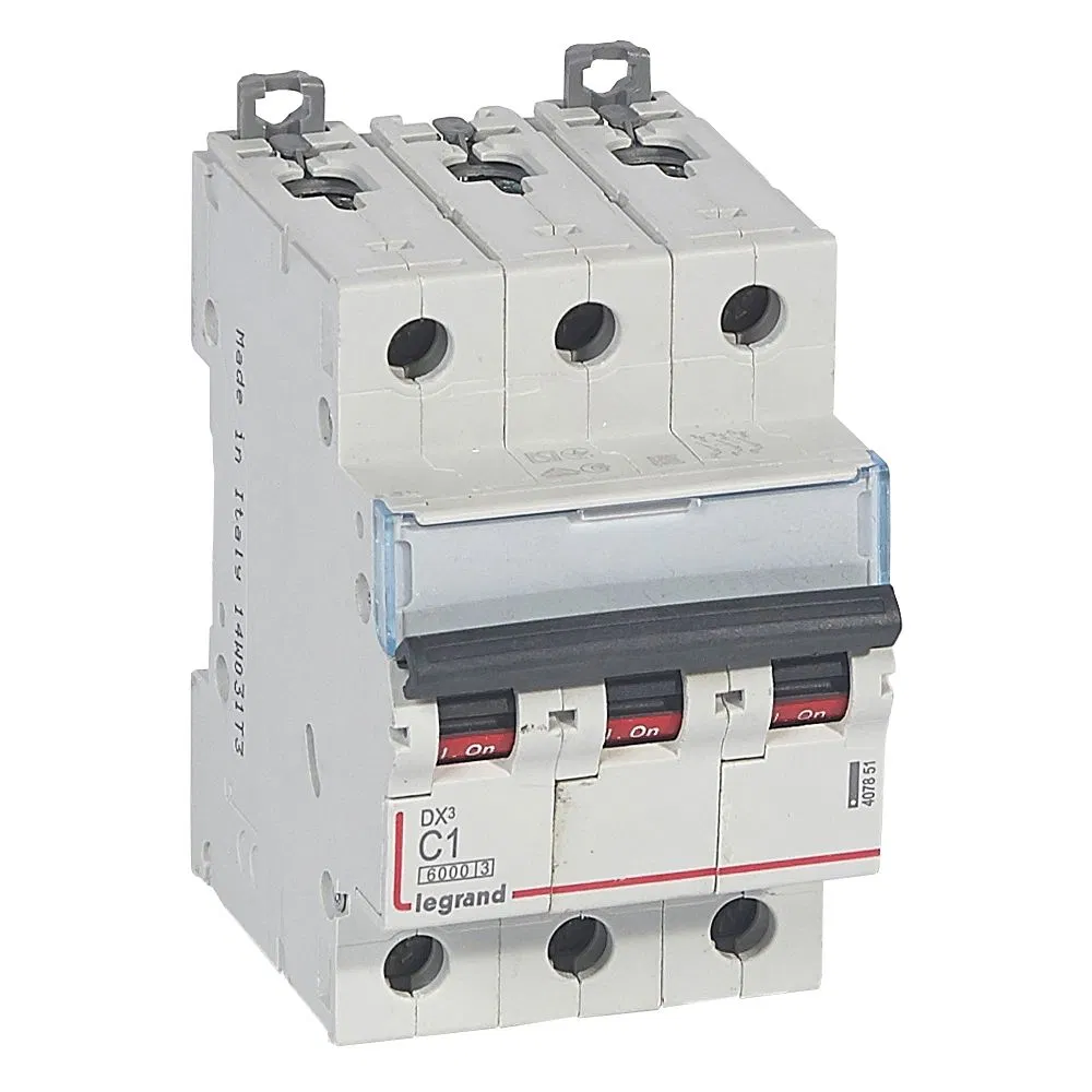 Авт.выкл.DX3 3П С1A 6000/10kA LEGRAND 407851