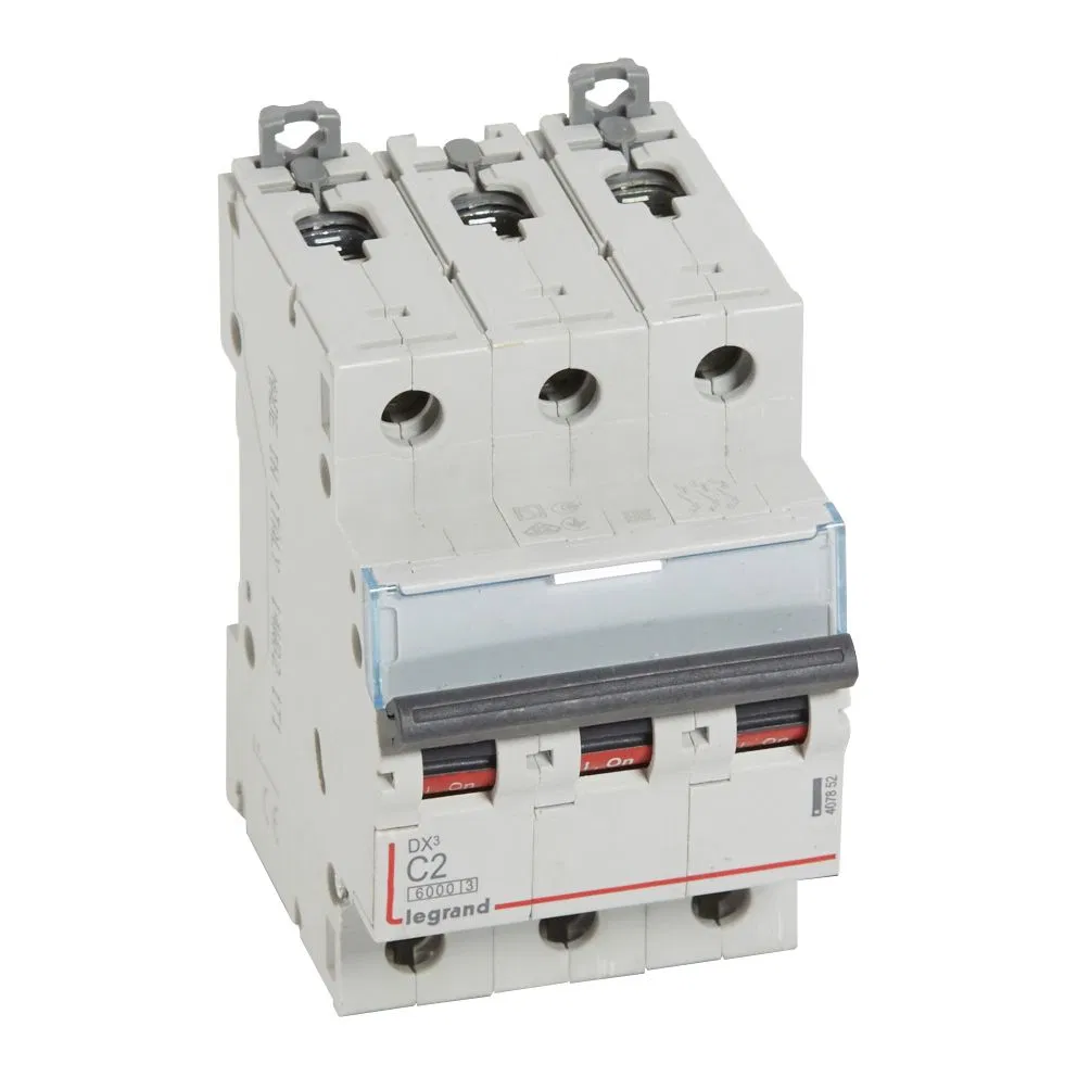 Авт.выкл.DX3 3П С2A 6000/10kA LEGRAND 407852
