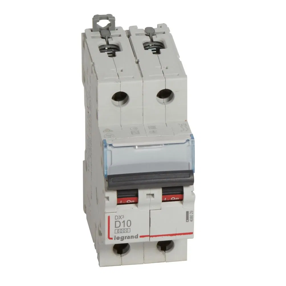 Авт.выкл.DX3 2П D10A 6000/10kA LEGRAND 408029