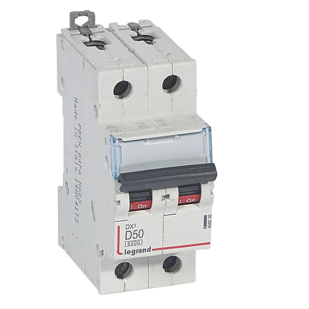 Авт.выкл.DX3 2П D50A 6000/10kA LEGRAND 408036