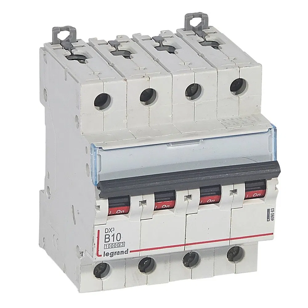 Авт.выкл.DX3 4П B10A 10kA/16kA 409063 Legrand