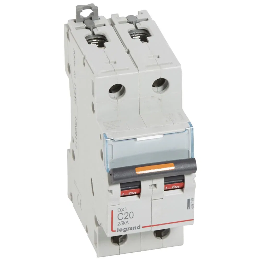 Авт.выкл.DX3 2П C20A 25кА LEGRAND 409769