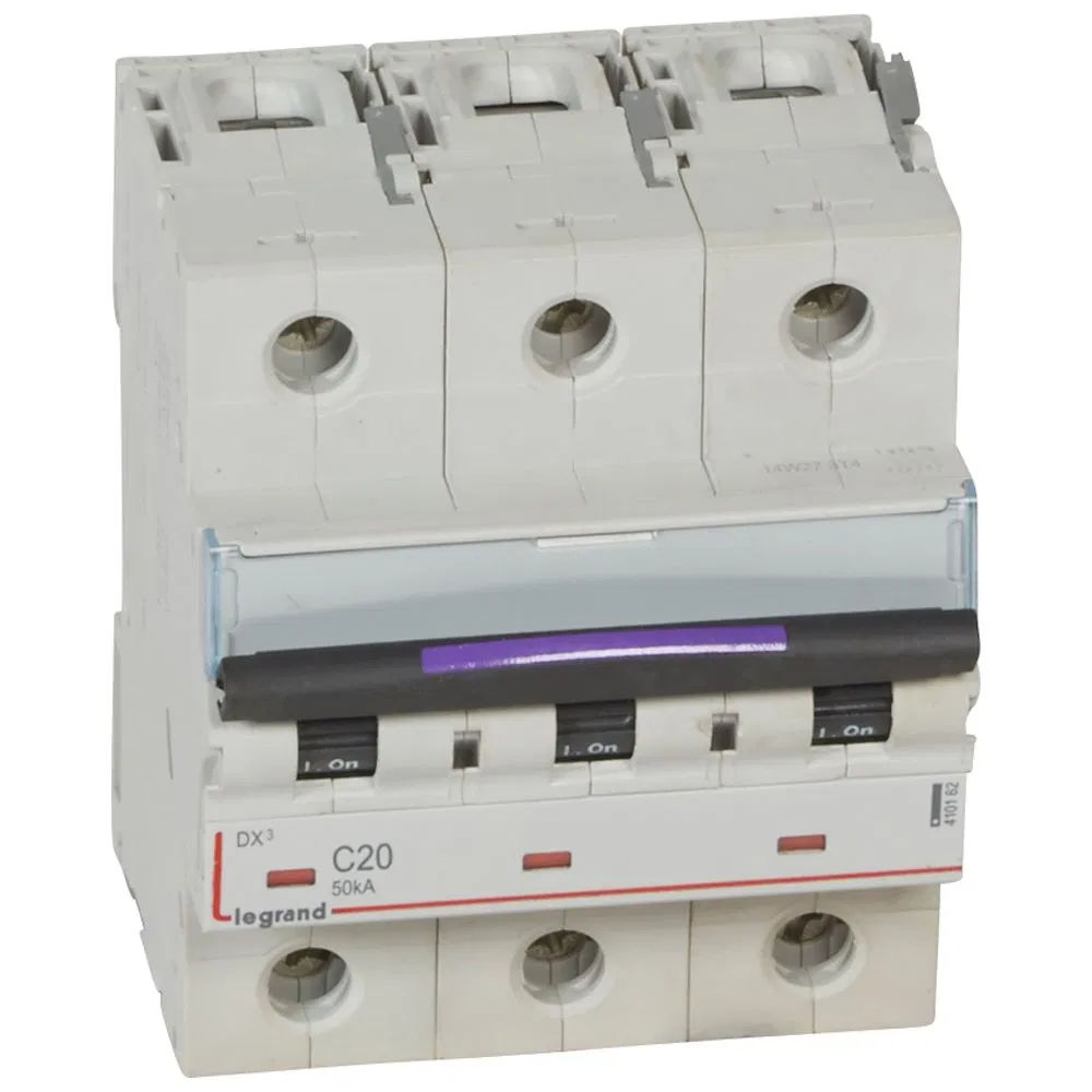 DX3 авт.выкл. 50кА 20А 3п C 410162 Legrand