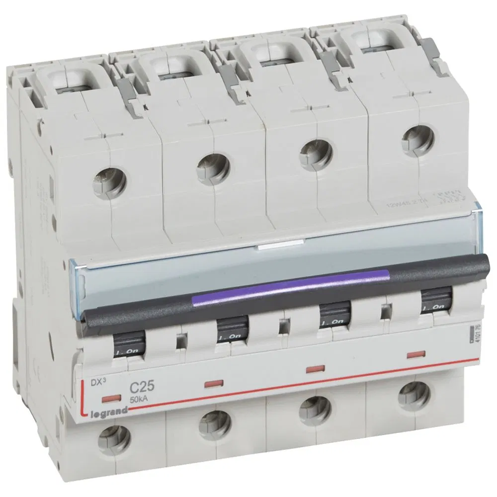 DX3 авт.выкл. 50кА 25А 4п C 410176 Legrand