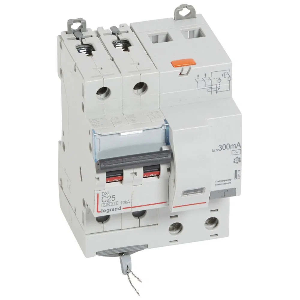 АВДТ DX3 2П C25А 300MA-AC 4м 411174 Legrand