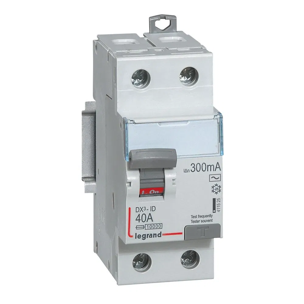 ВДТ DX3 2П 40А 300мА-AC LEGRAND 411525