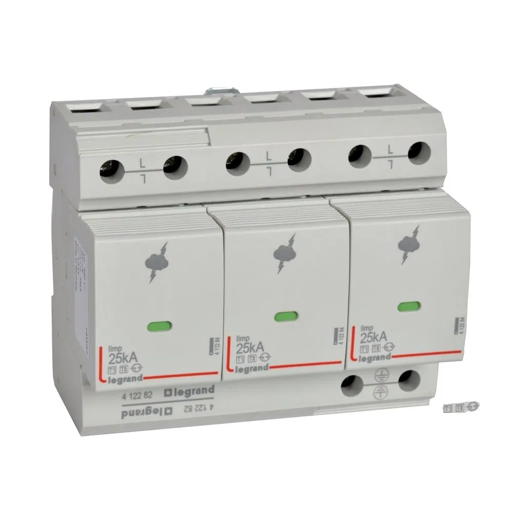 УЗИП T1 25kA 3P сигн.конт 412282 Legrand