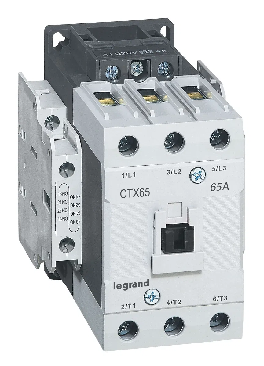 Контактор CTX³ 65 3P 65A (AC-3) 2но2нз ~380В 416178 Legrand
