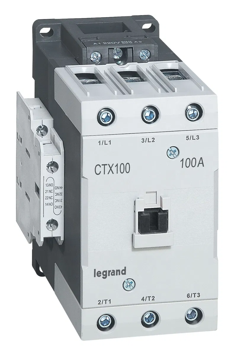 Контактор CTX³ 100 3P 100A (AC-3) 2но2нз ~380В 416238 Legrand