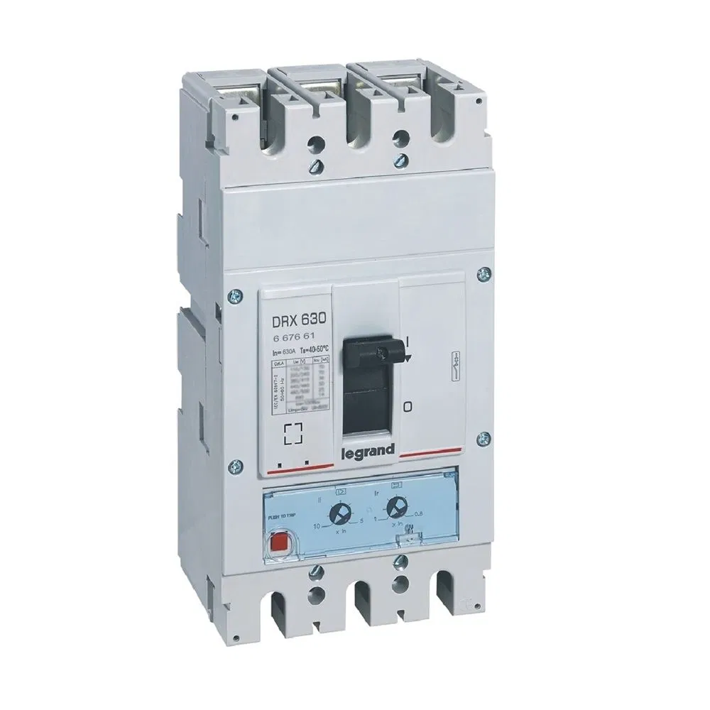 DRX630 термомагнитный 630A 3П 50кА настраиваемый 667661 Legrand