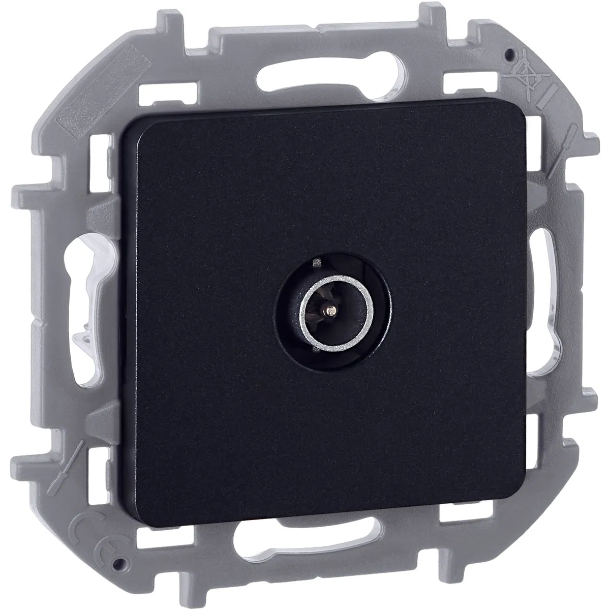 INSPIRIA Розетка TV проходная антрацит 673863 Legrand
