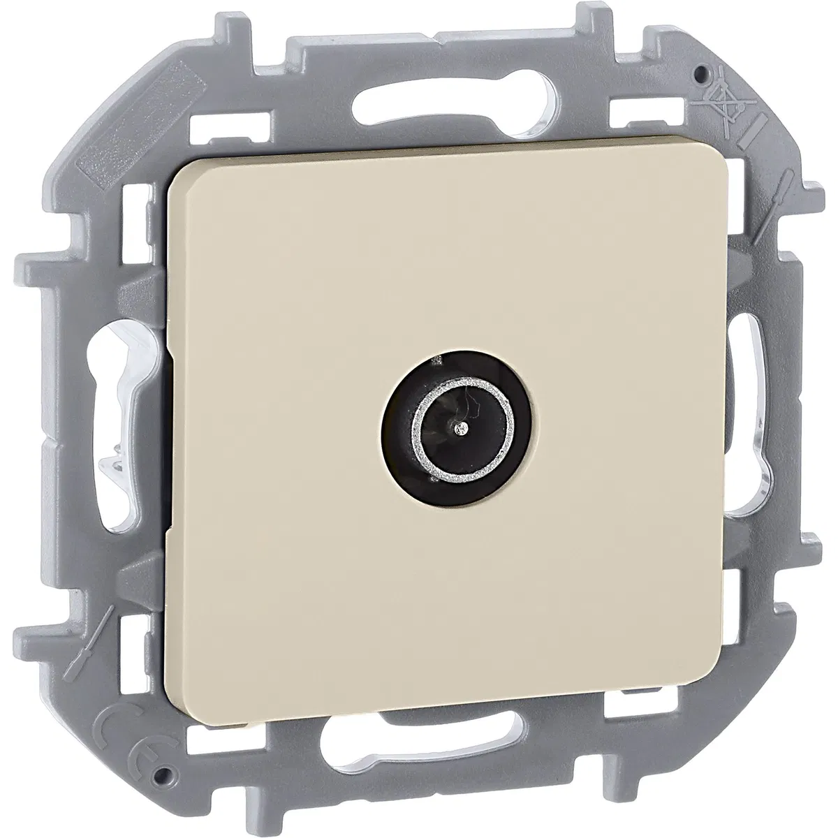 INSPIRIA Розетка TV оконечная слоновая кость 673871 Legrand