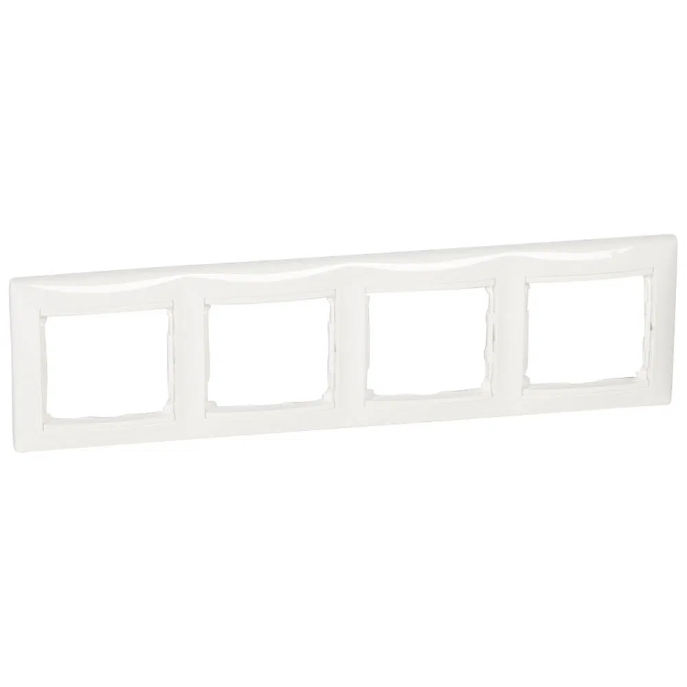 VALENA DIY Рамка 4-местная белый 694255 Legrand
