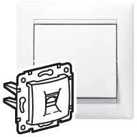 VALENA DIY Розетка телефонная RJ11 белый 694274 Legrand