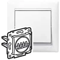 VALENA DIY Аудиорозетка 2-местная белый 694283 Legrand