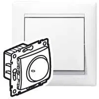 VALENA DIY Светорегулятор поворотный 400Вт белый 694288 Legrand