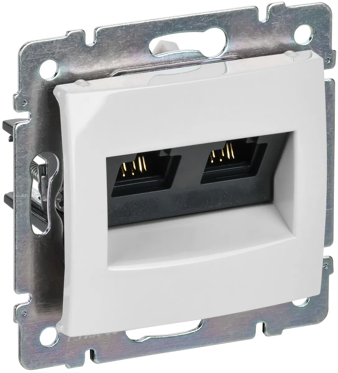 VALENA DIY Double computer socket RJ45 category 5E UTP white 694292 Legrand