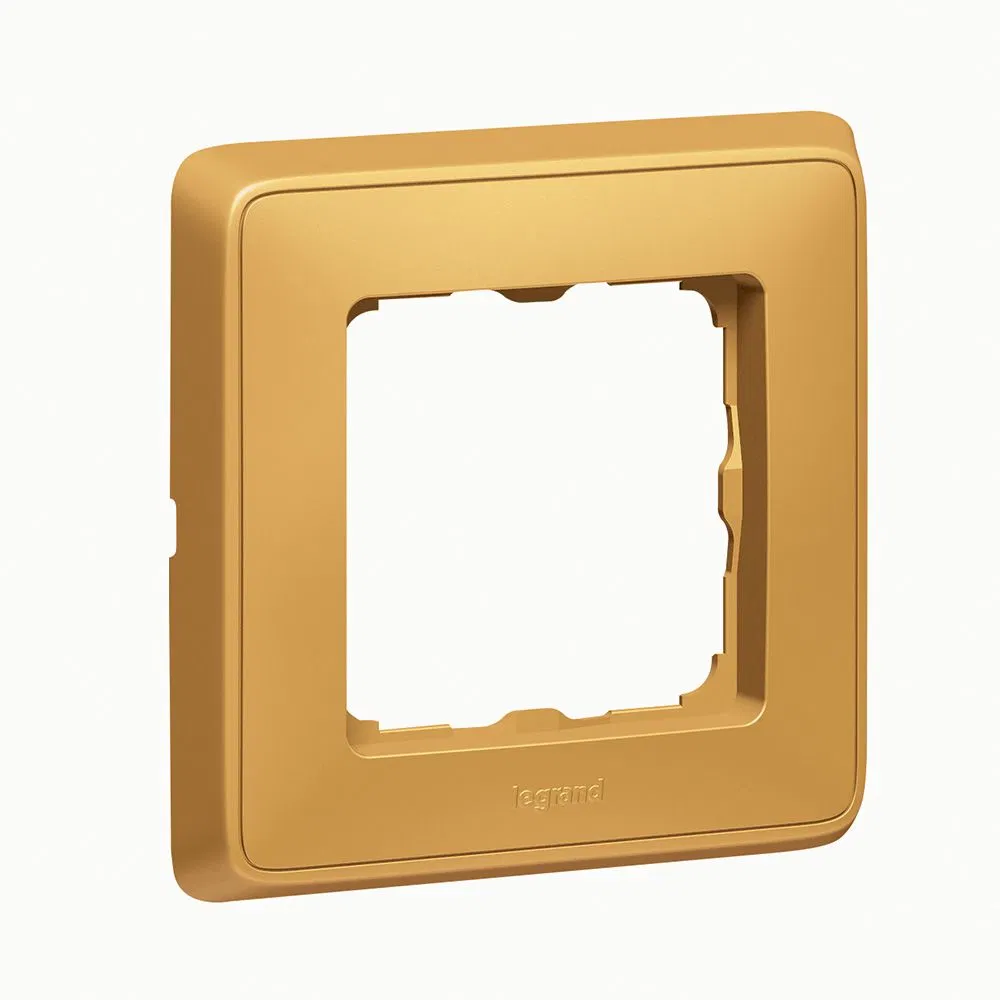 Cariva DIY Рамка 1 пост мат.золото 695963 Legrand
