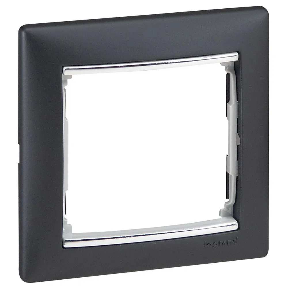 VALENA DIY Рамка 1-местная ноктюрн (серебряный штрих) 696738 Legrand