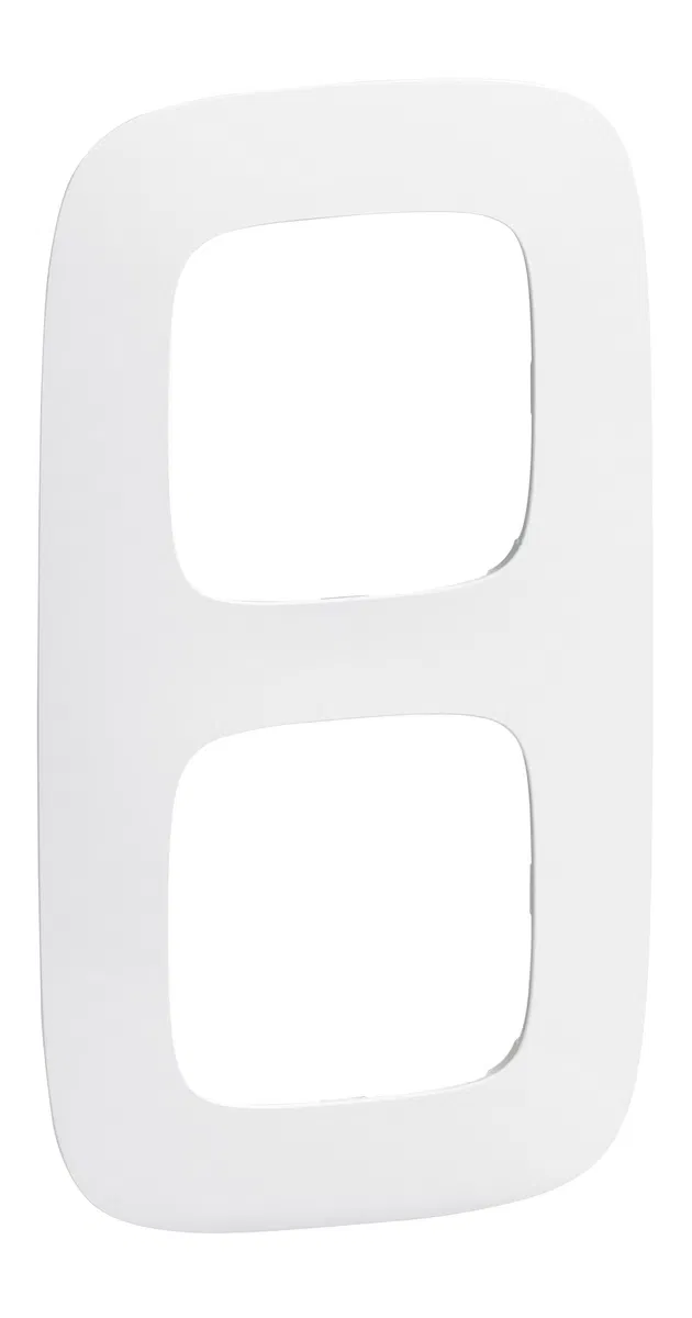 Valena ALLURE.Рамка "Белая".2-постовая универсальная 754302 Legrand