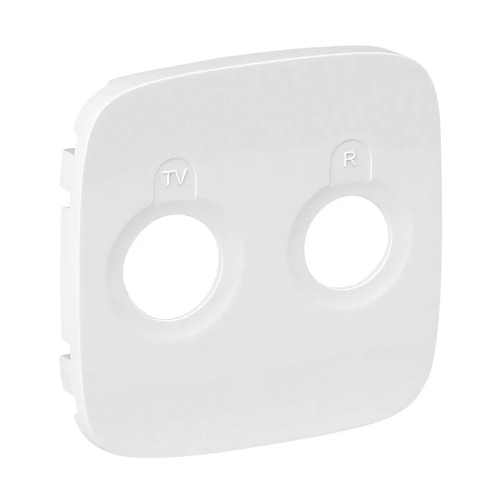 Valena ALLURE.Лицевая панель розетки TV-R.Белая 754785 Legrand