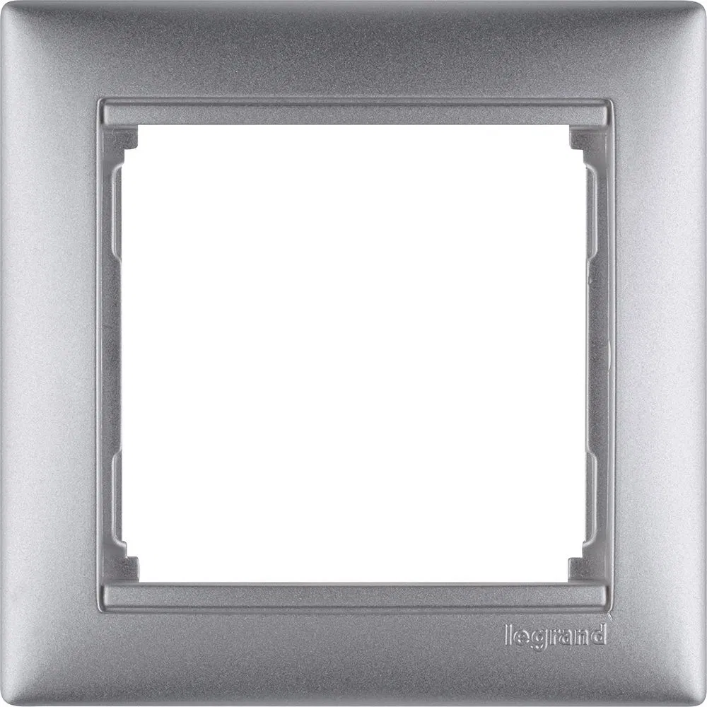 VALENA Рамка 1-местная алюминий 770151 Legrand