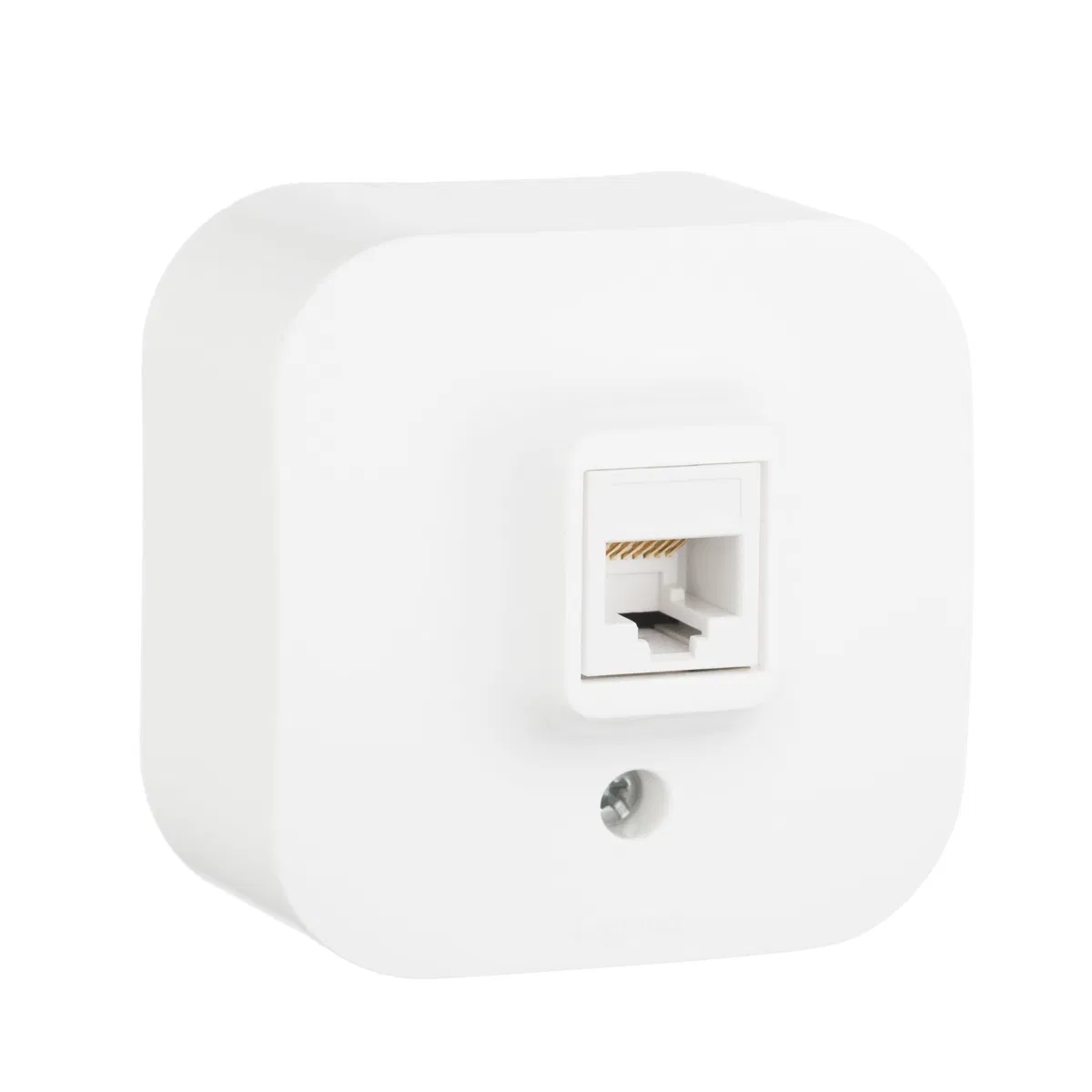 QUTEO Розетка для открытой установки компьютерная RJ45 кат.5E UTP белый 782224 Legrand