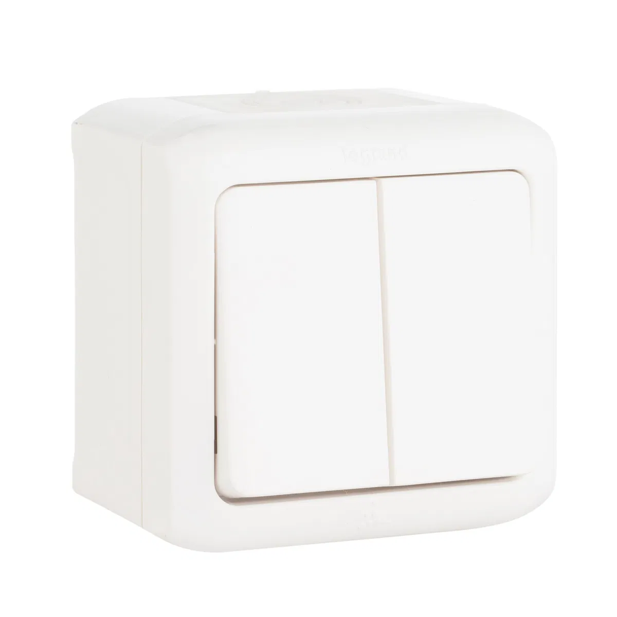 Двухклавишный выключатель 10 A - 250 В~ - Quteo IP 44 - Белый 782302 Legrand