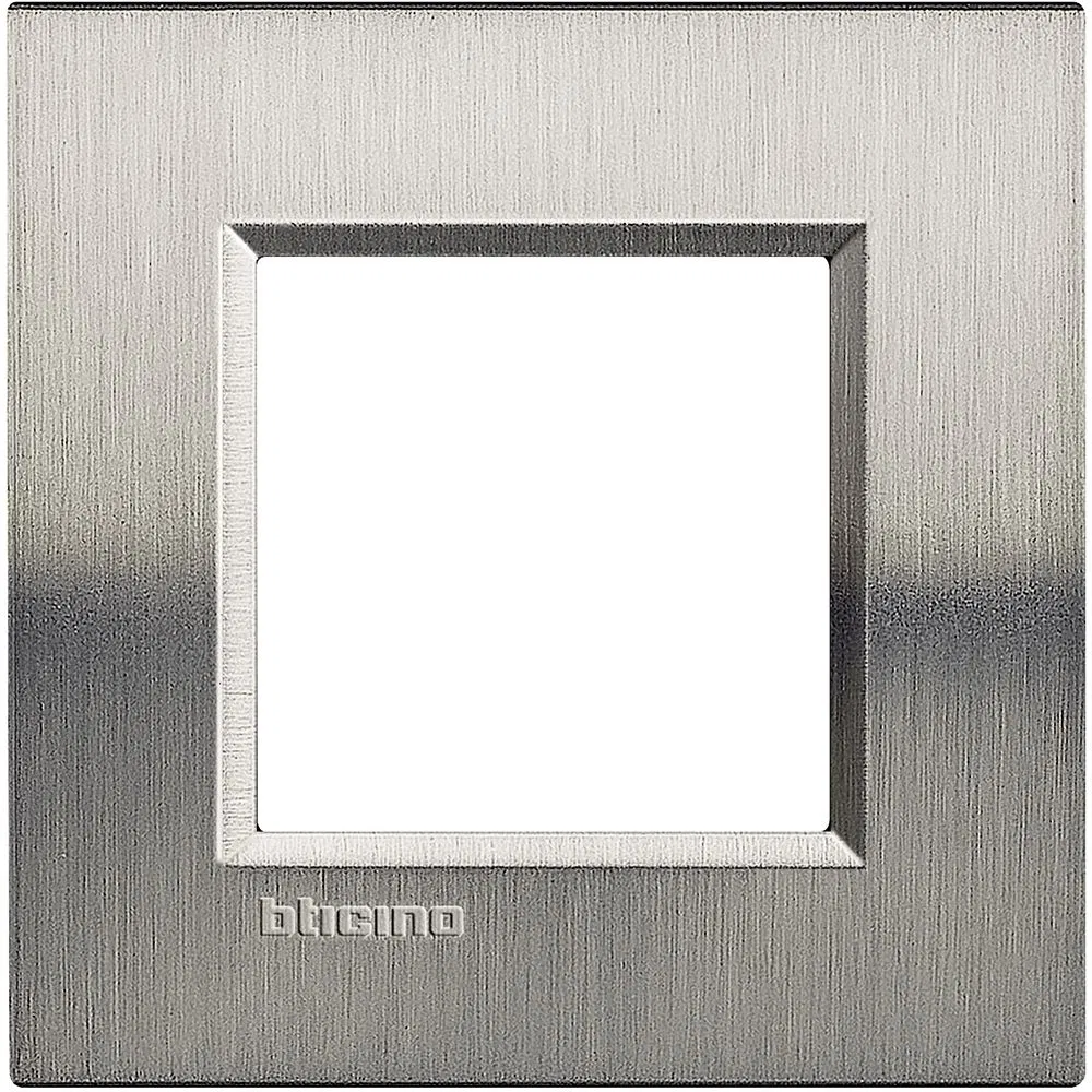 LivingLight Рамка прямоугольная, 1 пост, цвет Фактурная сталь LNA4802ACS Legrand