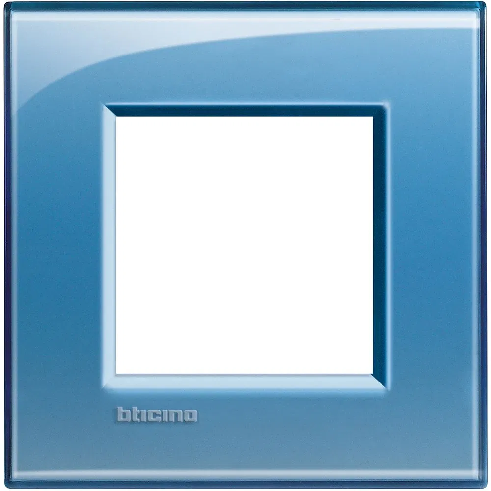 LivingLight Рамка прямоугольная, 1 пост, цвет Голубой LNA4802AD Legrand