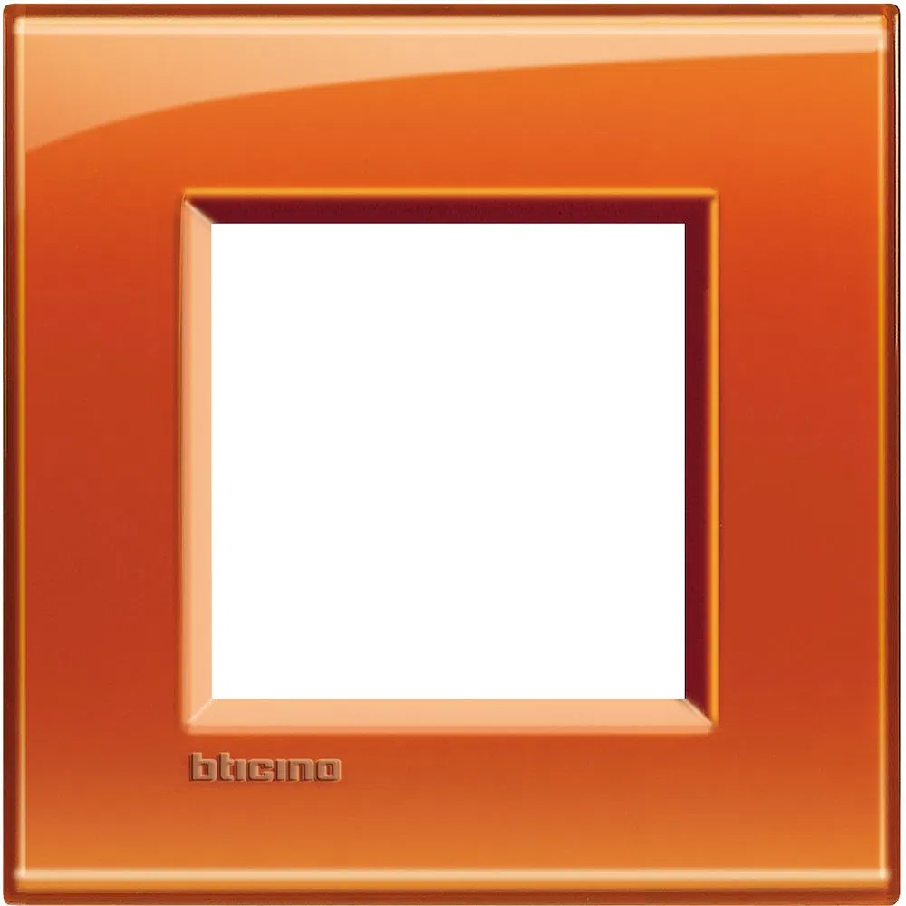 LivingLight Рамка прямоугольная, 1 пост, цвет Оранжевый LNA4802OD Legrand