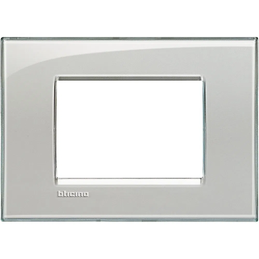 LivingLight Рамка прямоугольная, 3 модуля, цвет Серое небо LNA4803KG Legrand