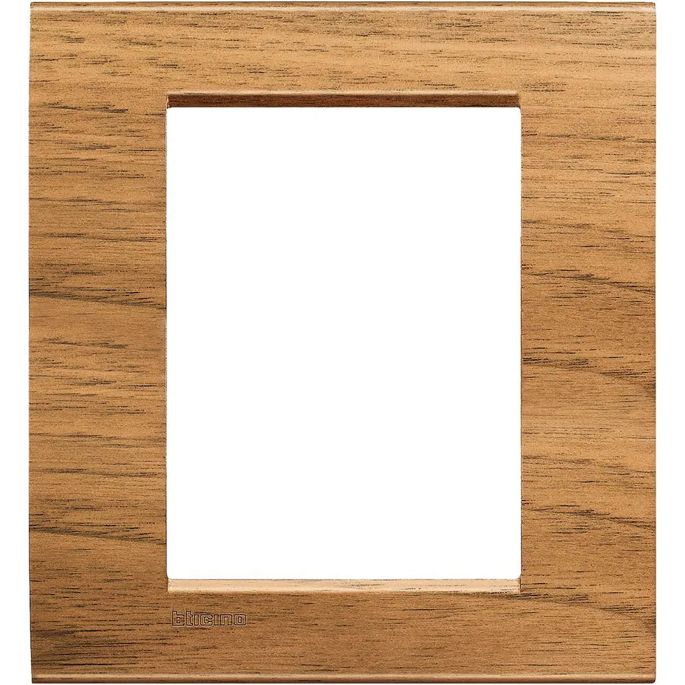 LivingLight Рамка прямоугольная, 3 модуля, цвет Европейский орех LNA4803LNC Legrand