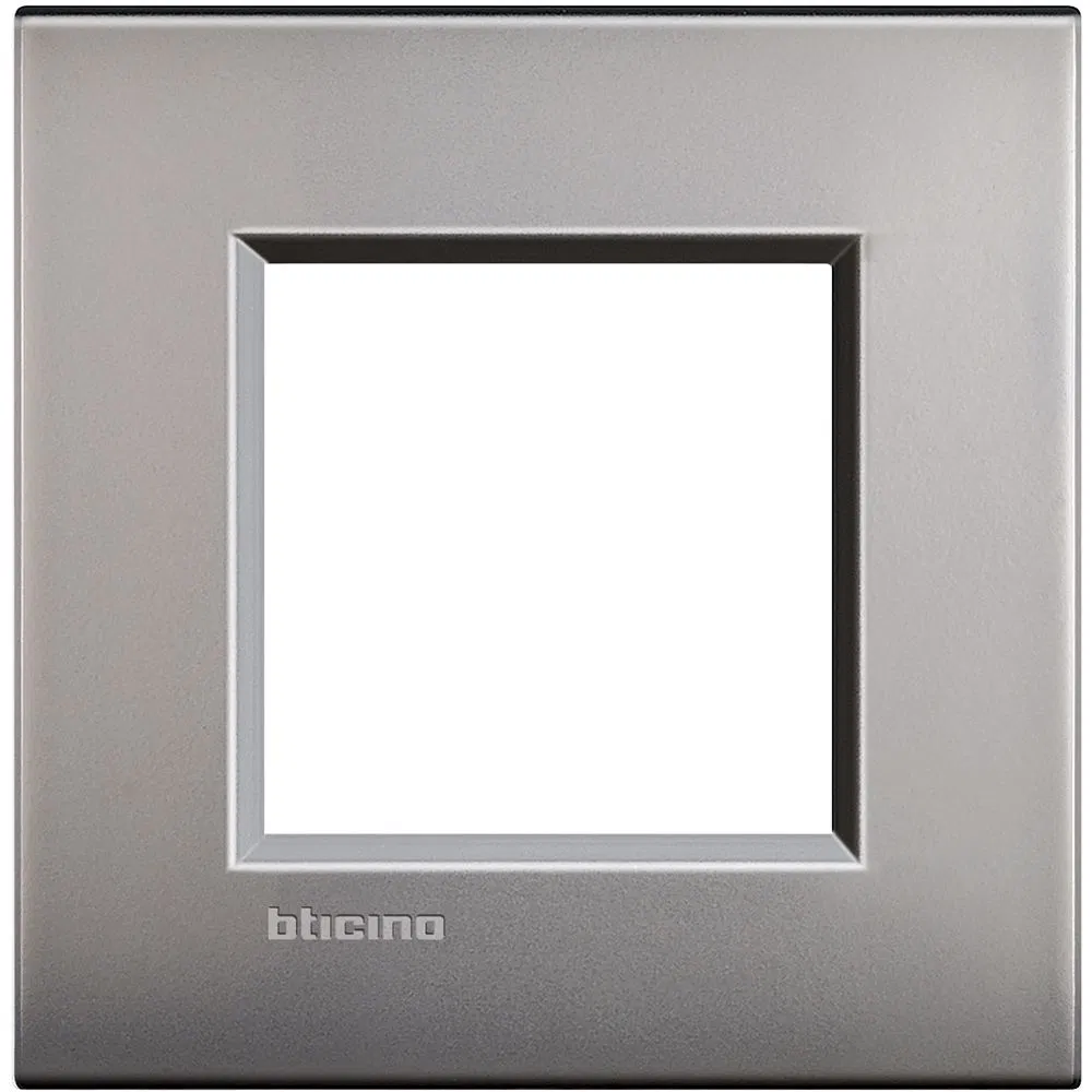 LivingLight Рамка AIR 1 пост, цвет Матовый никель LNC4802NK Legrand
