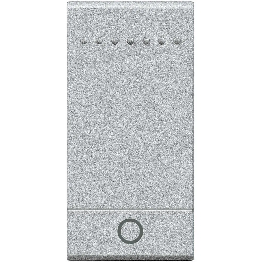 LivingLight Клавиша Лампа, размер 1 модуль, цвет алюминий NT4915AN Legrand