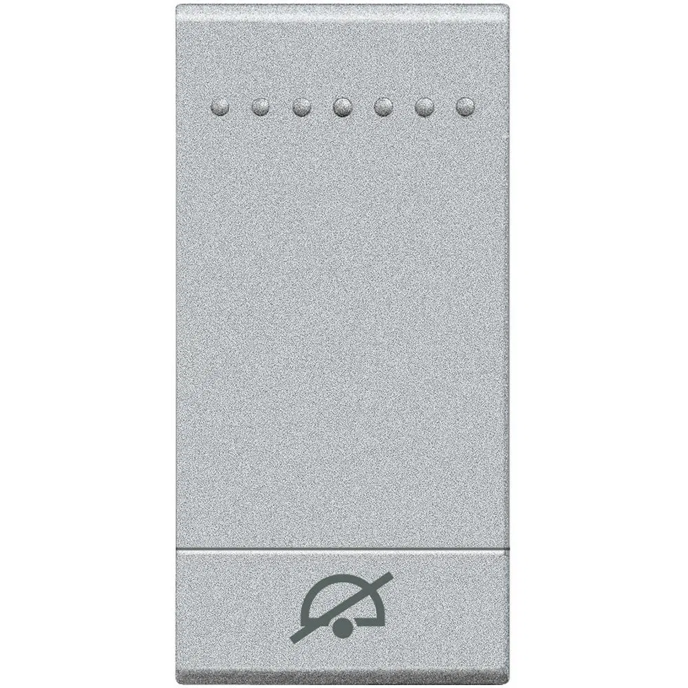 LivingLight Клавиша Не беспокоить, размер 1 модуль, цвет алюминий NT4915DD Legrand
