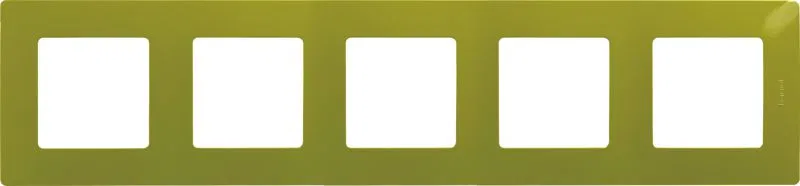 Рамка 5-м Etika зел. папоротник IEK 672545 Legrand (группа IEK)