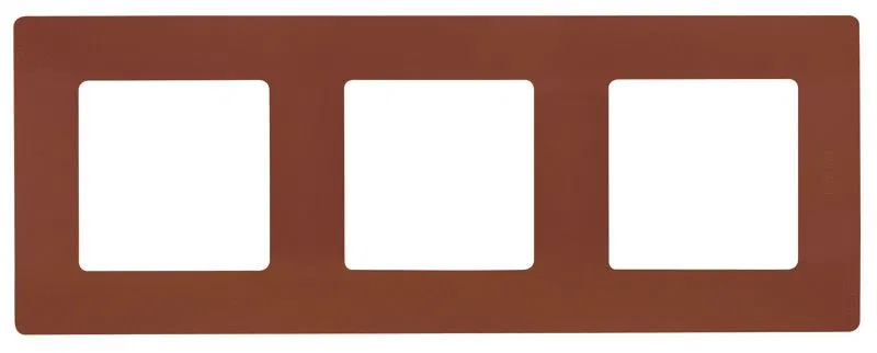 Рамка 3-м Etika какао IEK 672573 Legrand (группа IEK)