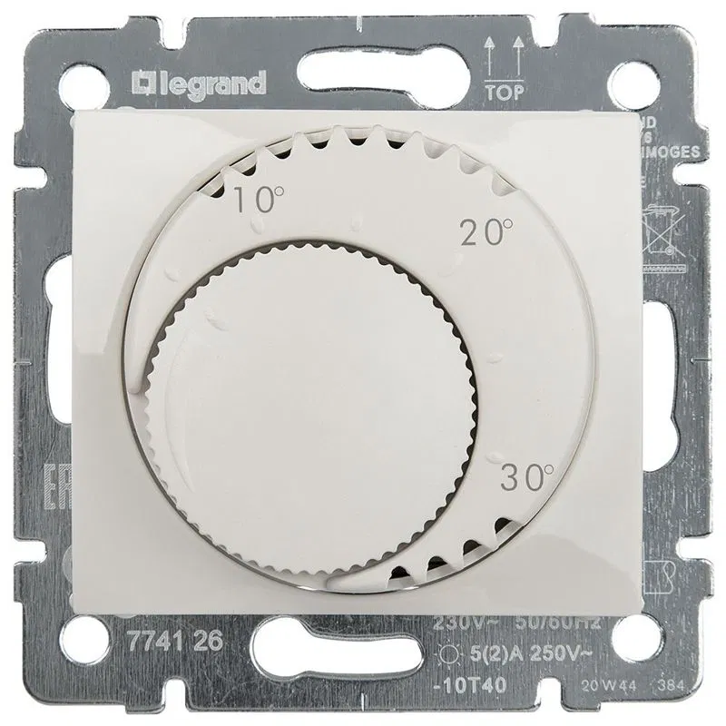 Механизм термостата СП Valena Стандарт сл. кость IEK 774126 Legrand (группа IEK)