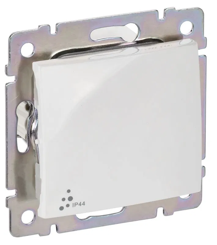Выключатель 1-кл. СП Valena 10А IP44 250В механизм бел. IEK 774201 Legrand (группа IEK)
