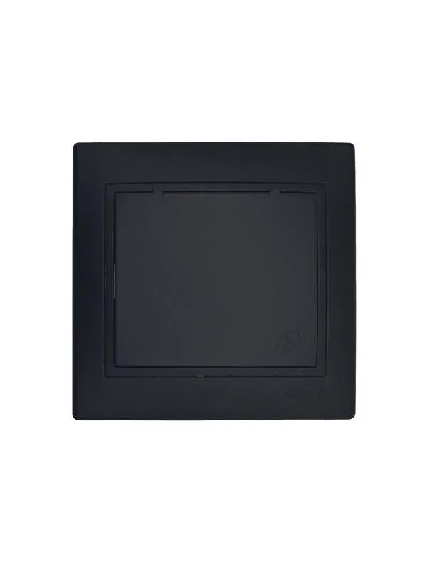 Розетка 1-м СП MIRA 16А IP44 с заземл. с крышкой ПБТ черн. LEZARD 701-4242-123BIPCH