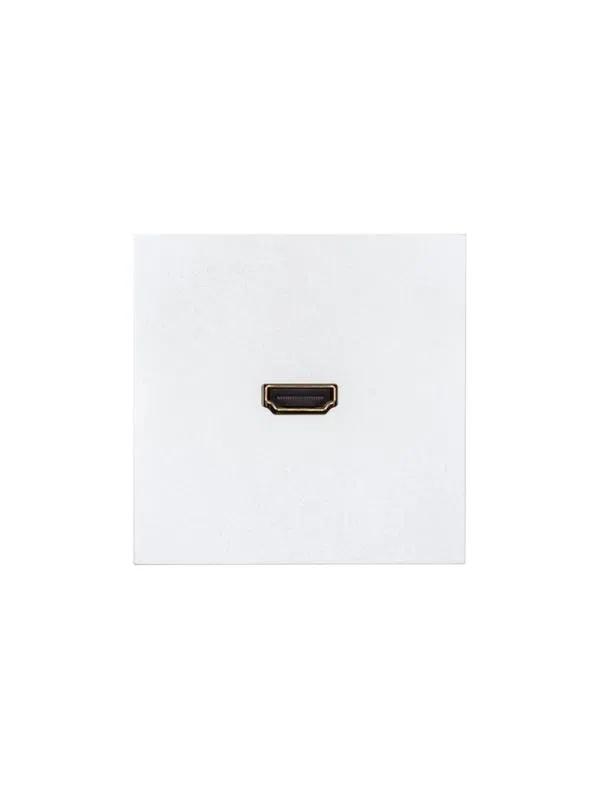Розетка HDMI СП ZIMA IP20 механизм бел. искра матов. LEZARD 704-1488-203