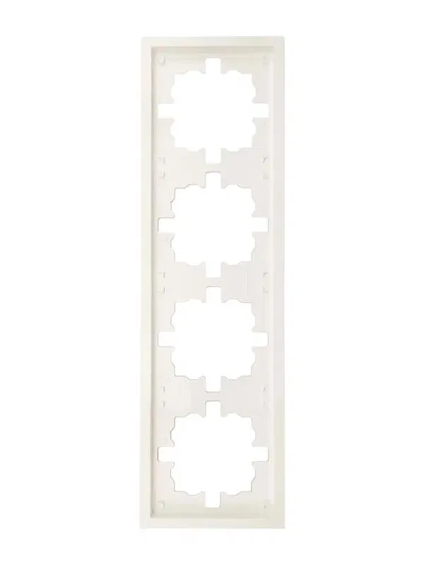 Рамка 4-мест. горизонт. ZIMA слон. кость LEZARD 704-9000-149