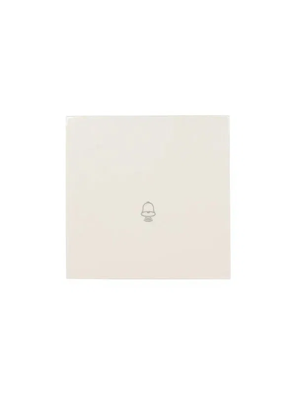 Кнопка звонка СП ZIMA IP20 безвинт. зажим слон. кость LEZARD 704-9088-103QC