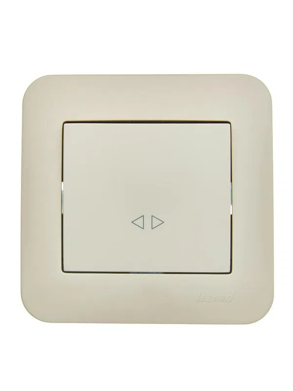 Выключатель промежуточный 1-кл.СП ASTI 10А IP20 в сборе крем. LEZARD 7081-0303-107