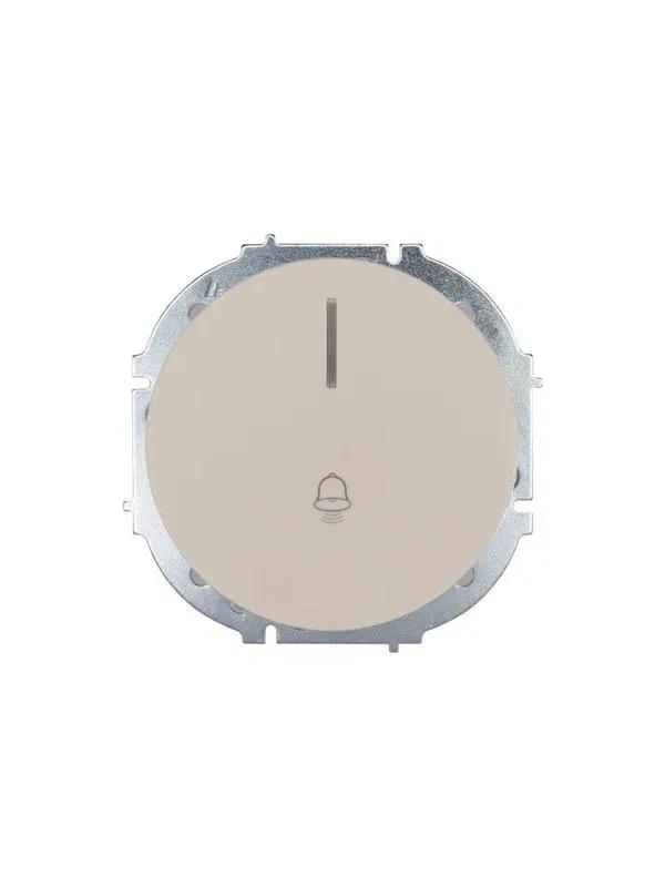 Кнопка звонка СП OSEN с подсветкой механизм сл. кость LEZARD 743-9088-108