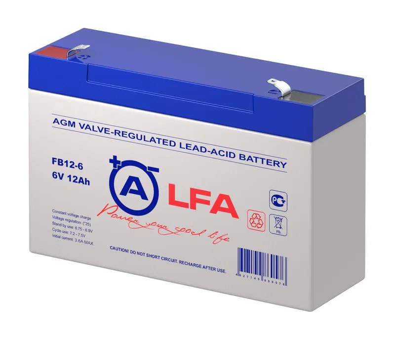 Аккумулятор 6В 12А.ч LFA FB12-6 LFA