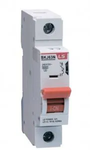 Выключатель автоматический модульный 1п BKJ63N C25 LS Electric 06112383R0
