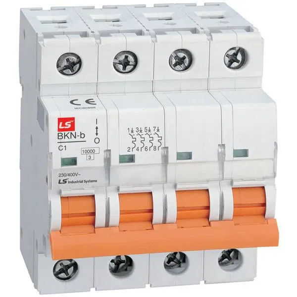 Выключатель автоматический модульный 4п C 40А BKN 10кА LS Electric 061404388B